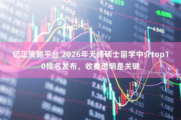 亿正策略平台 2026年无锡硕士留学中介top10排名发布，收费透明是关键